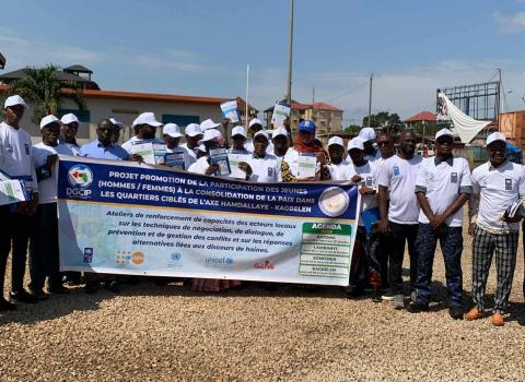 غينيا: استمرار برنامج تعزيز القدرات لمكافحة خطاب الكراهية والعنف في كاجبيلين